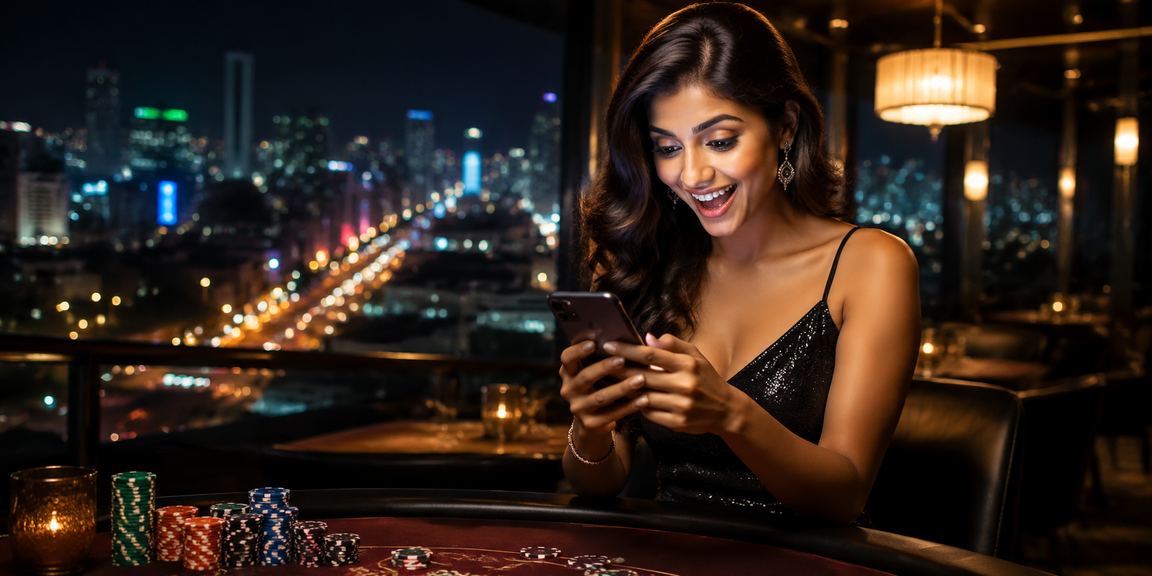 Indian player enjoying mobile betting in Aviator during commute